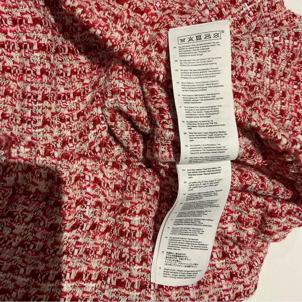MAJE SET Pink Tweed Top & Skirt! - Picture 11 of 13